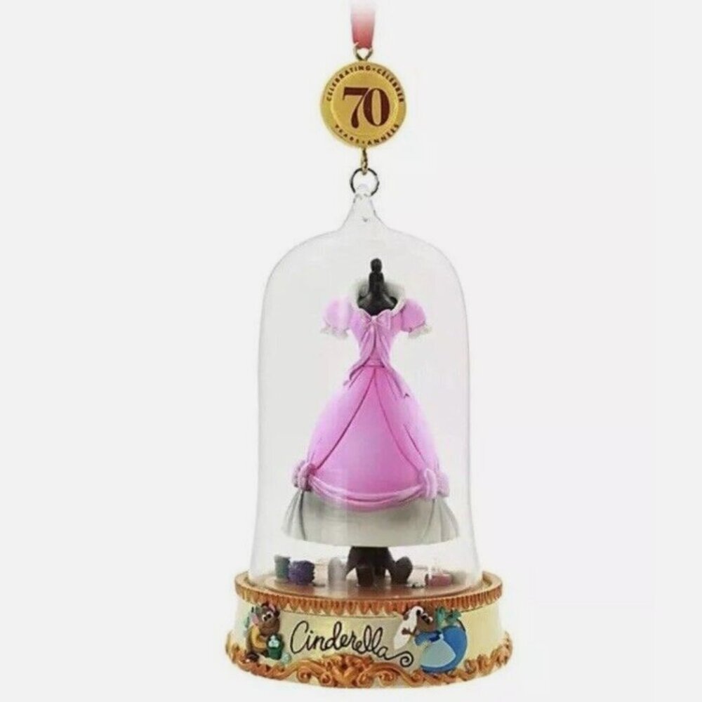 Disney Store Cinderella Dress Legacy Stetchbook Ornament 70th Anniversary 2020